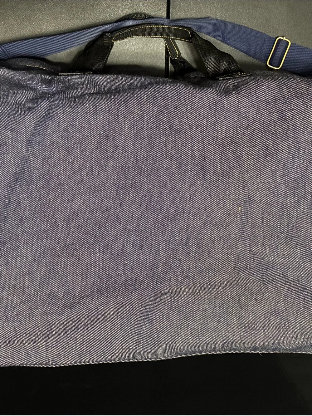 Thomas Kincaid Scenic Lighthouse Duffle Bag - Purple and Blue